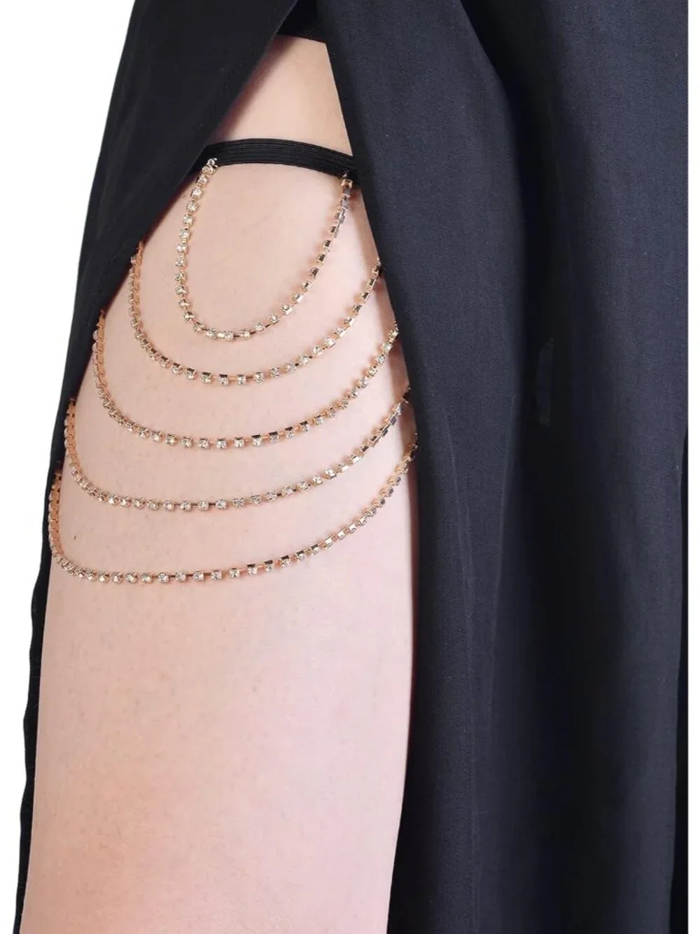 4-8Pcs Sexy Body Chain Belly Waist Chain Necklace Summer Beach Bikini Bra Body J